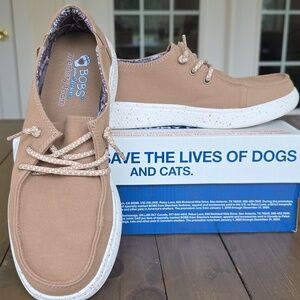 BOBS Skechers Women's Natural/Tan Beach Camp Boat Shoes 8.5 Medium